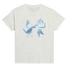 BLUE BOW BABY TEE