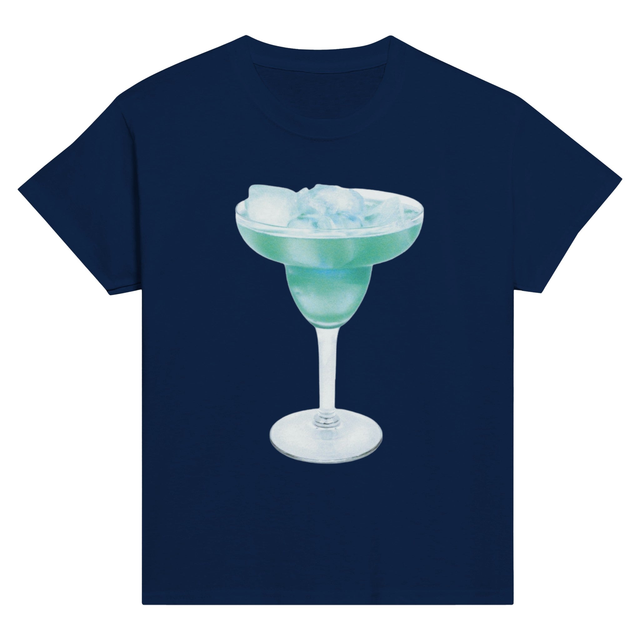 BLUE DRINK BABY TEE