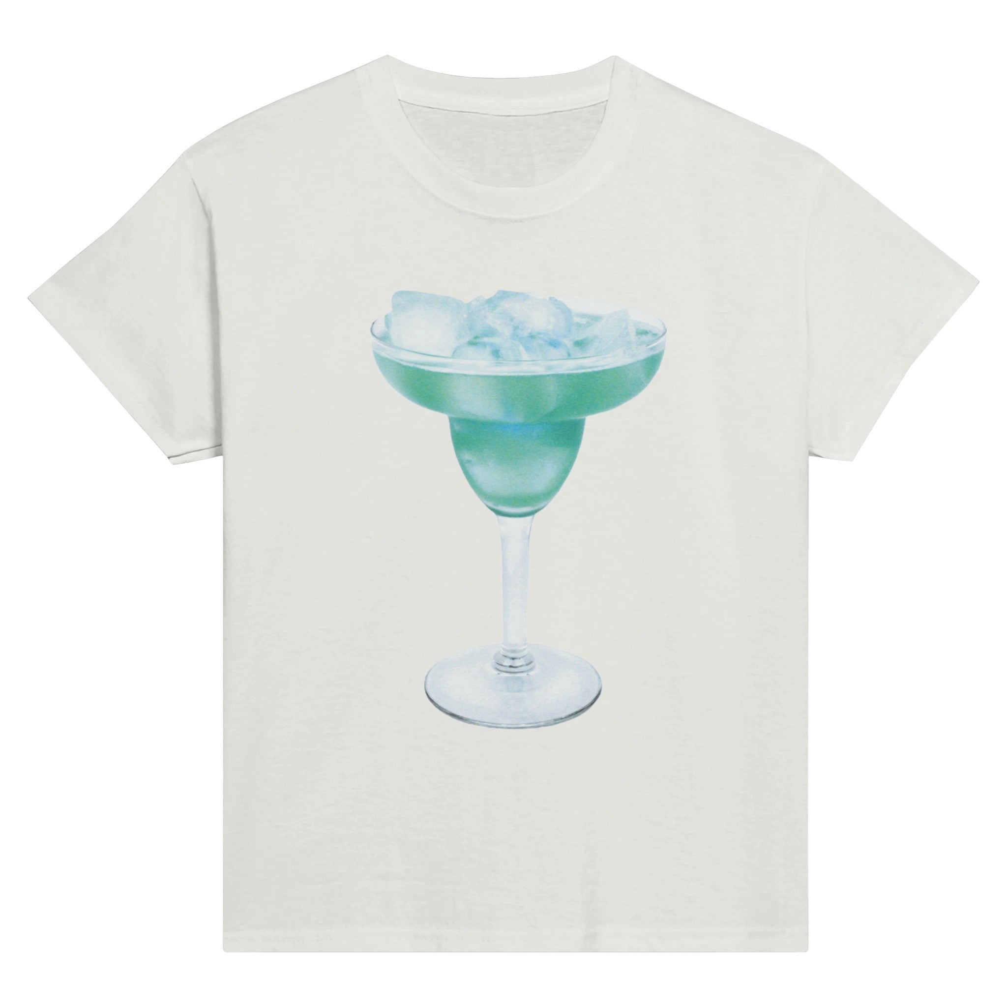 BLUE DRINK BABY TEE