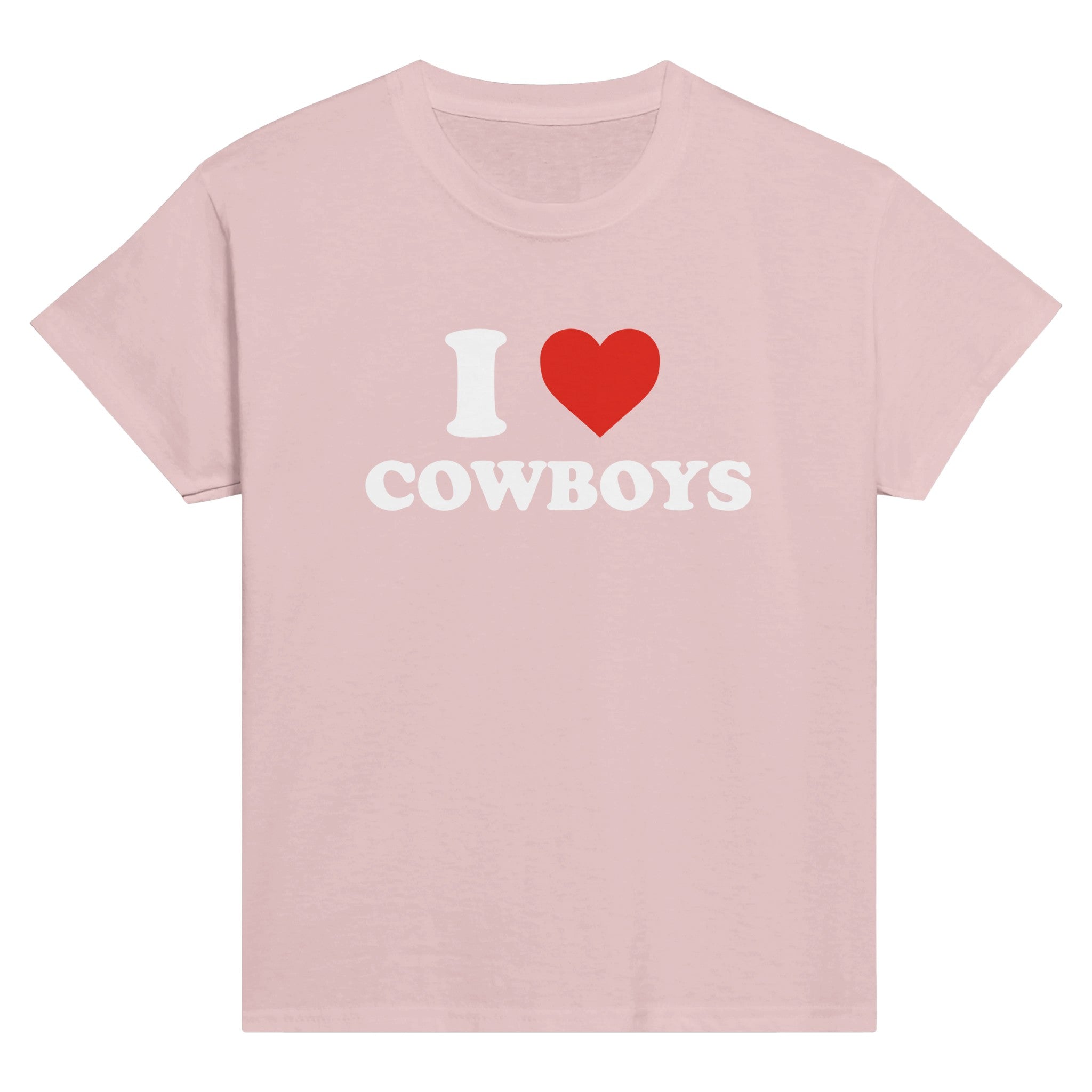 I LOVE COWBOYS BABY TEE