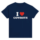 I LOVE COWBOYS BABY TEE