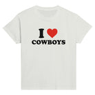 I LOVE COWBOYS BABY TEE