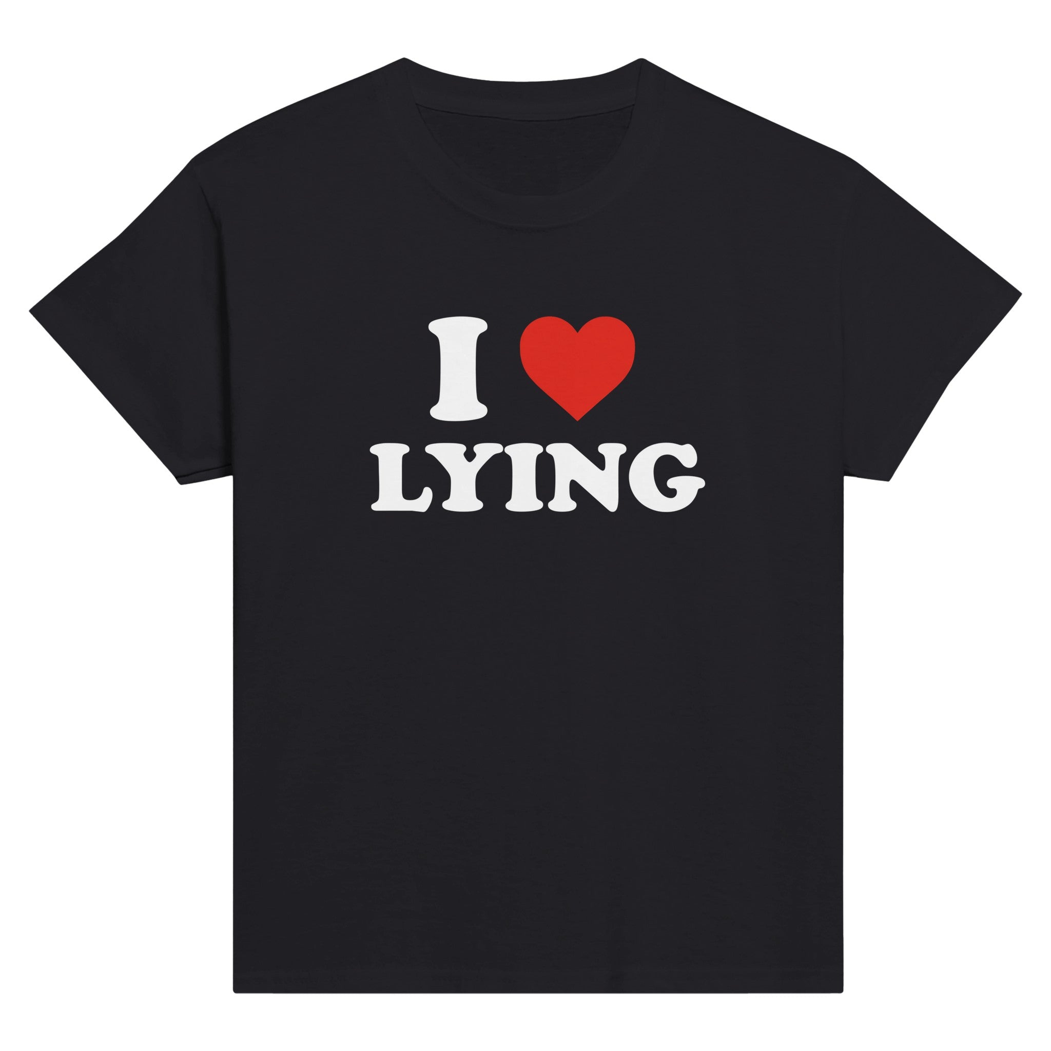 I LOVE LYING BABY TEE