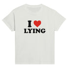 I LOVE LYING BABY TEE