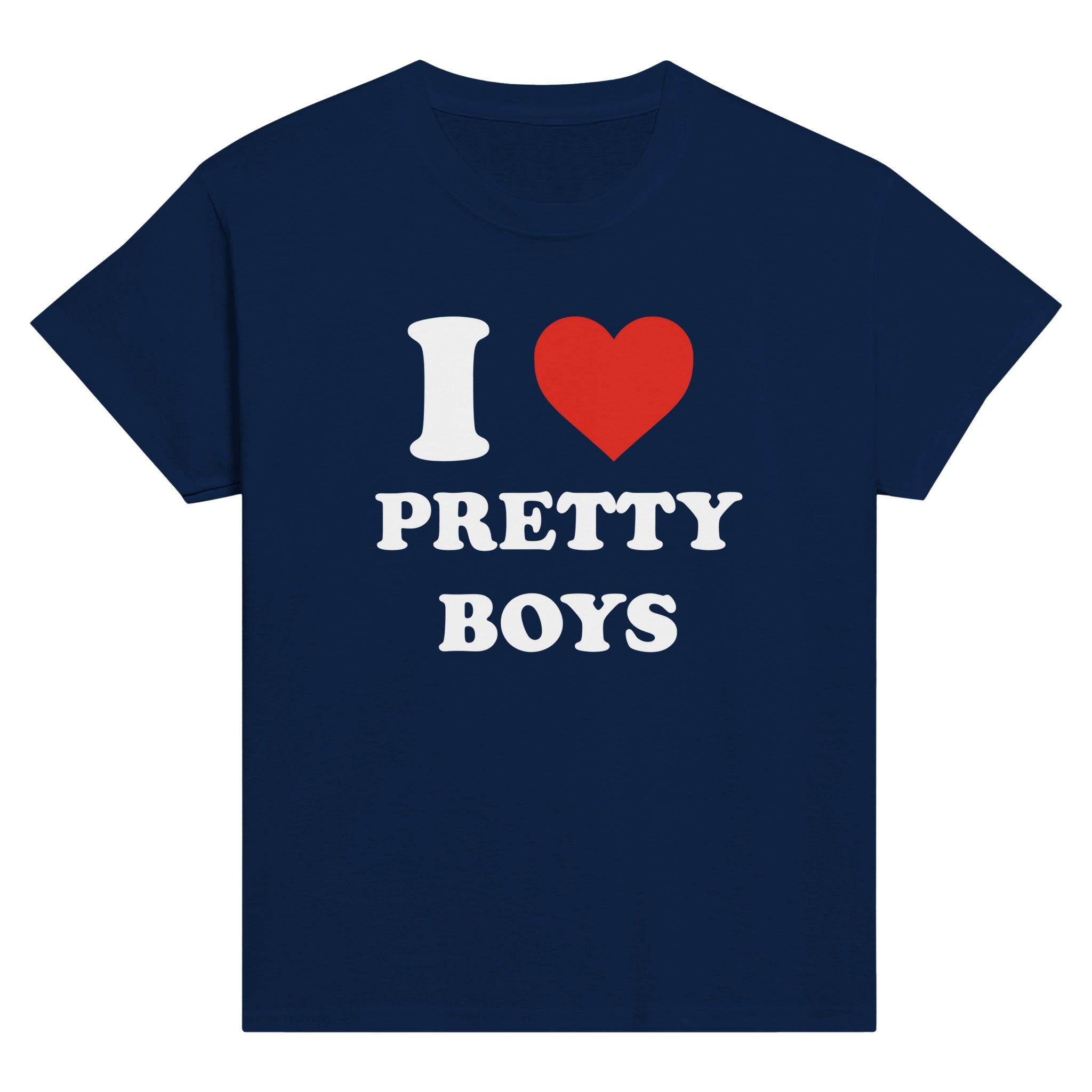 I LOVE PRETTY BOYS BABY TEE