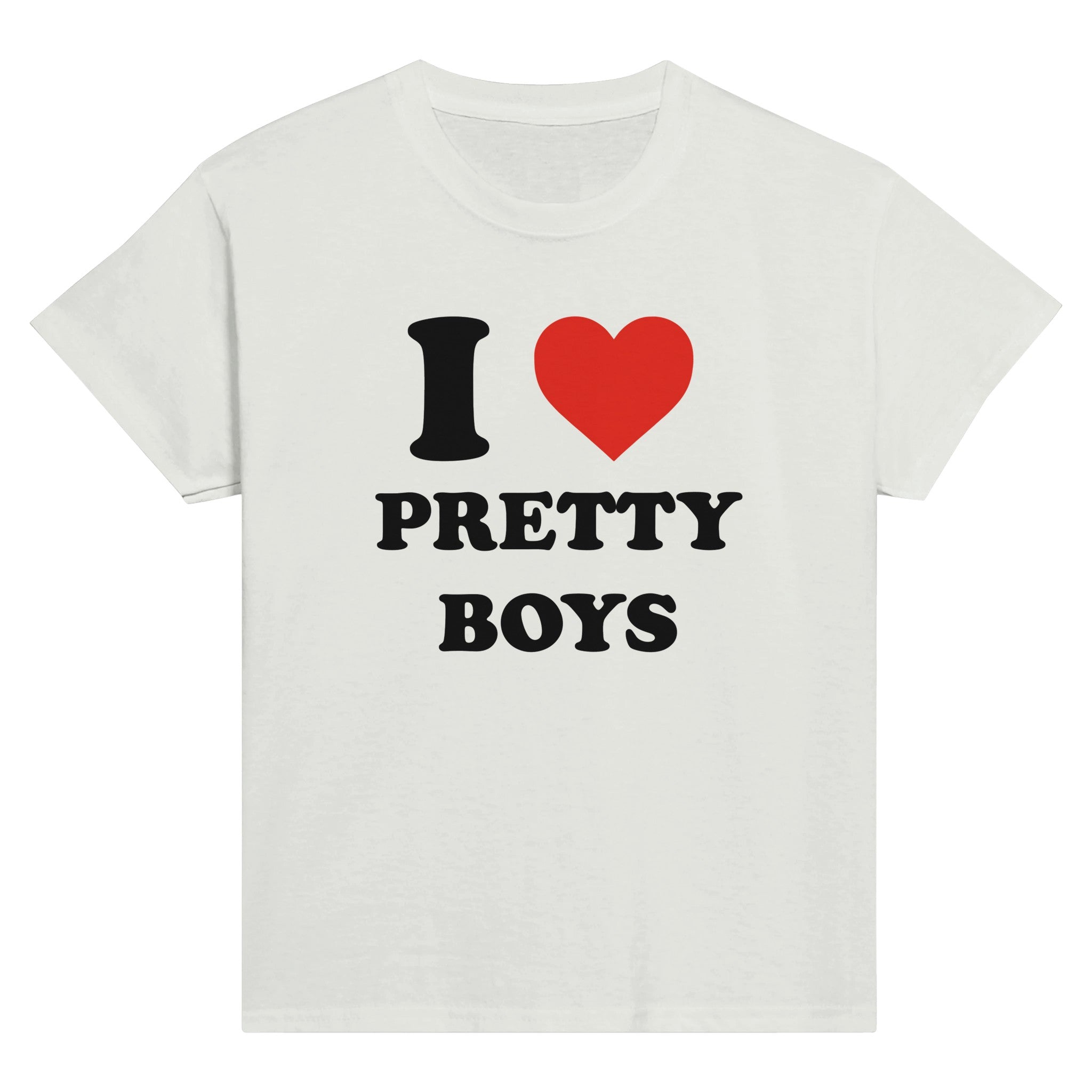 I LOVE PRETTY BOYS BABY TEE