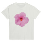 PINK HIBISCUS BABY TEE